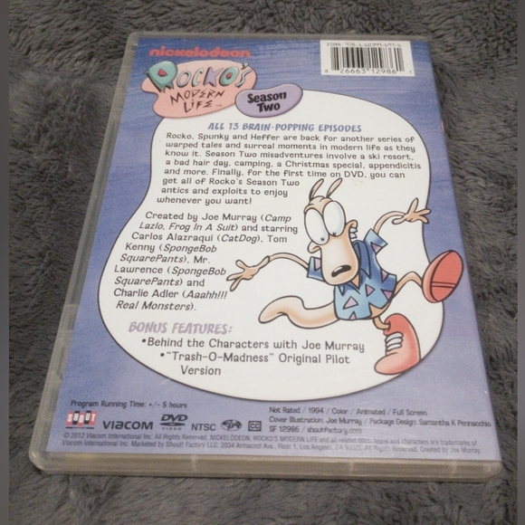 Rocko's Modern Life DVD - Picture 2 of 2